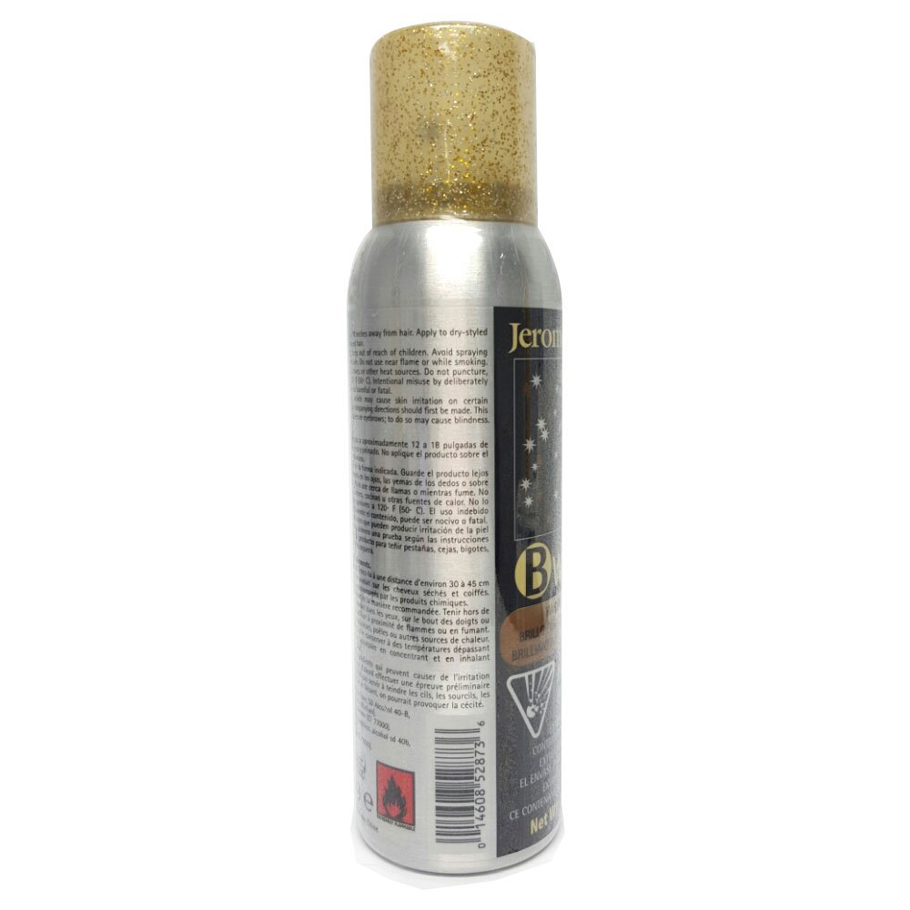 B-wild Hair and Body Glitter Spray Gold+silver 3.5 Oz1 Can