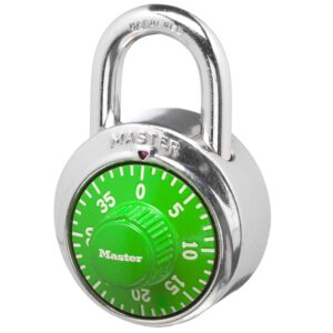 master lock 1505d locker lock combination padlock, 1 pack, colors may vary