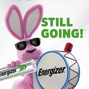 Energizer Rechargeable AAA Batteries, Recharge Power Plus Triple A Battery Pre-Charged, 4 Count