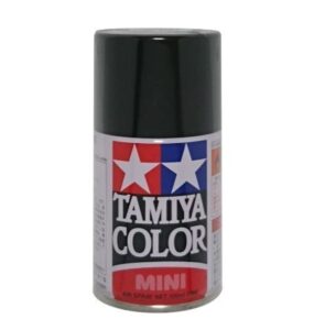 tamiya 85006 lacquer spray paint, ts-6 matt black - 100ml spray can