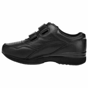 propét womens tour walker strap walking shoes, black, 11 xxxw us