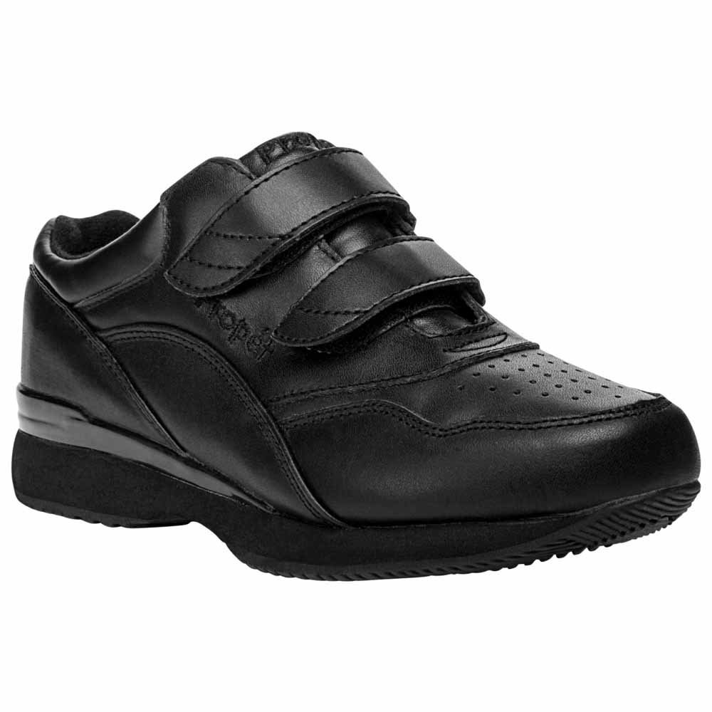 Propét womens Tour Walker Strap walking shoes, Black, 11 XXXW US