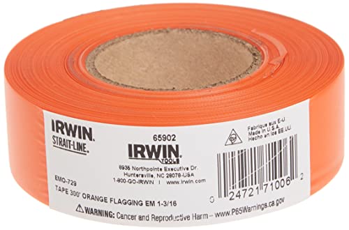 IRWIN Tools 65902 Strait-Line Flagging Tape