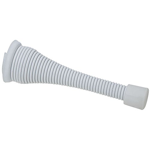 National Hardware N265-256 V232 Spring Door Stops in White, 2 pack