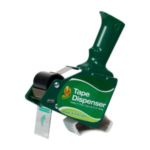 duck brand standard tape gun dispenser for packing tape rolls up to 2 inch wide (394600)