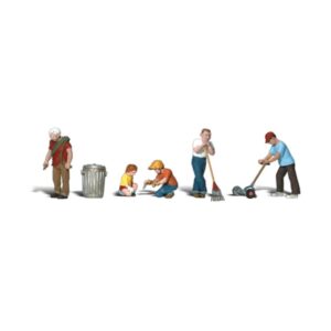 woodland scenics lawn workers ho scale