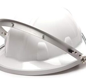 Pyramex Safety Safety Aluminum Full Brim Hard Hat Face Shield Adapter