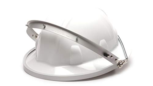 Pyramex Safety Safety Aluminum Full Brim Hard Hat Face Shield Adapter