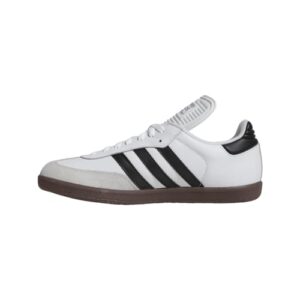 adidas men's samba classic soccer shoe, white/black/white, 8 m us