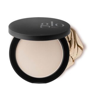 glo skin beauty perfecting powder | translucent mineral setting powder to eliminate shine and maintain a matte finish