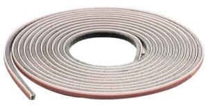m-d building products 04267 m-d epdm adhesive weather-strip, 1/4 in w x 17 ft l x 7/32 in h, 1 pack, gray