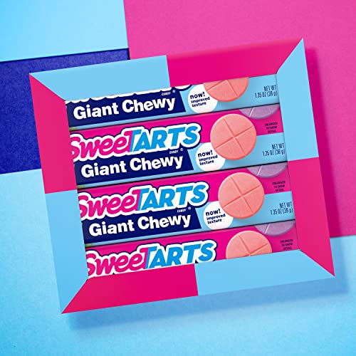 SweeTARTS Giant Chewy Candy, 1.35 Ounce (Pack of 36)