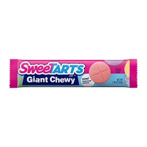 SweeTARTS Giant Chewy Candy, 1.35 Ounce (Pack of 36)