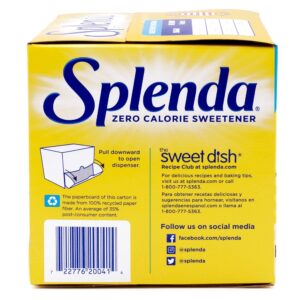 SPLENDA Zero Calorie Sweetener, 400 Count Packets