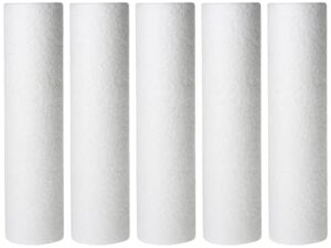 watts premier wp500299 whole house wht wh-ld 50-micron replacement sediment water filters, 5 count (pack of 1)