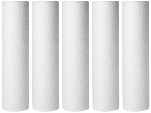 Watts Premier WP500299 Whole House WHT WH-LD 50-Micron Replacement Sediment Water Filters, 5 Count (Pack of 1)