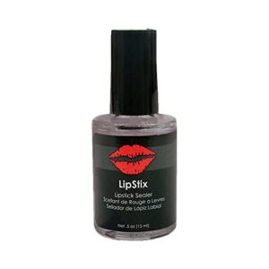 mehron makeup lipstix sealer | professional lipstick sealer| lip seal, lip lock, lip top coat .5 oz (14 ml)