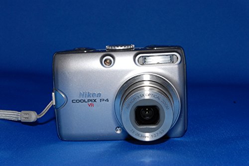 Nikon Coolpix P4 8.1MP Digital Camera with 3.5x Vibration Reduction Optical Zoom