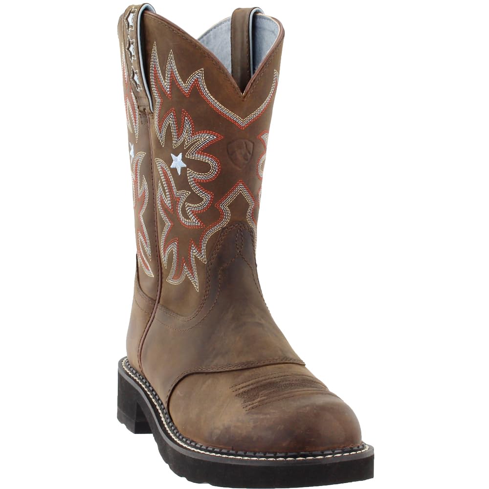 Ariat Womens Probaby Western Boot Driftwood Brown/Driftwood Brown 6.5