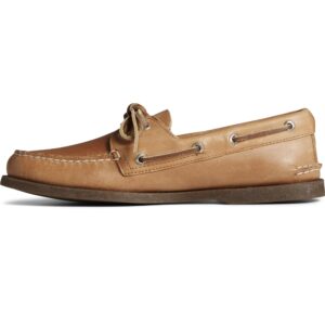 sperry men's authentic original 2-eye boat shoe, sahara, 11.5 m us