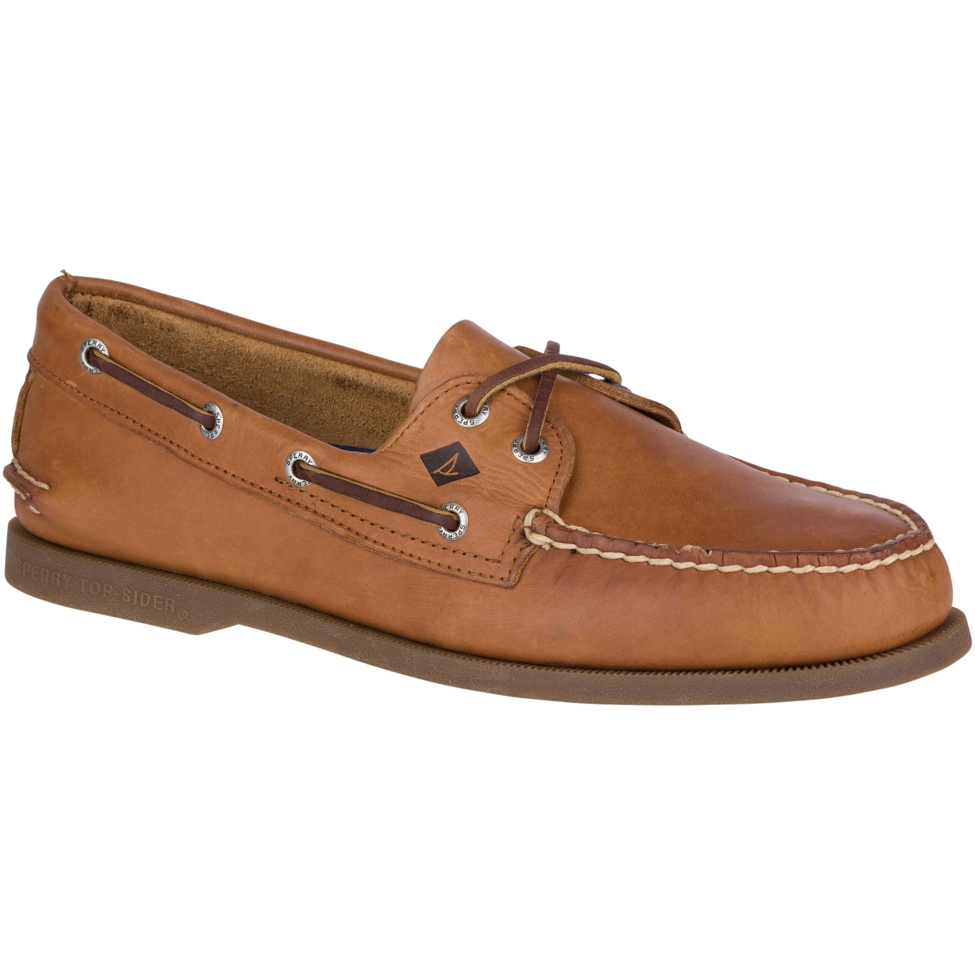 Sperry Men's Authentic Original 2-Eye Boat Shoe, Sahara, 11.5 M US