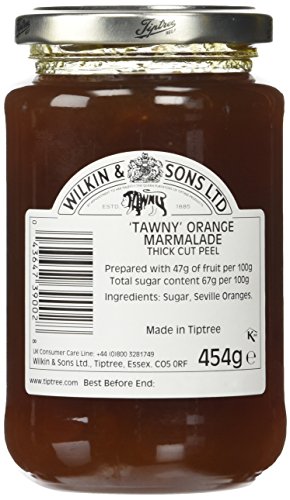 Tiptree Tawny Orange Marmalade, 12 Ounce Jar