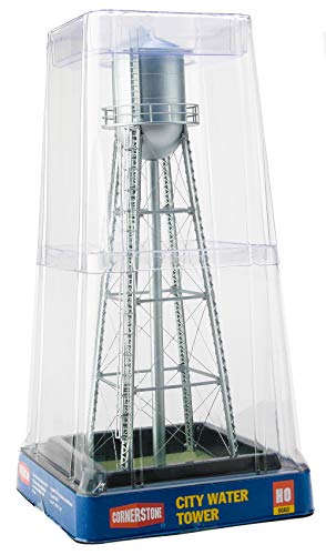 Walthers Cornerstone Series Built-ups HO Scale Model Series Built-Ups City Water Tower Silver, Model:933-2826