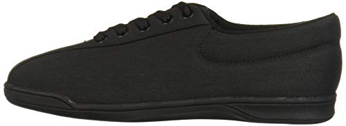 Easy Spirit Women's AP1 Sport Lace Up,Black FAB,11 D