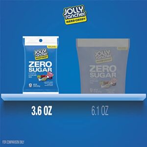 JOLLY RANCHER Zero Sugar Assorted Fruit Flavored Sugar Free Candy, 3.6 Ounce (Pack of 12)