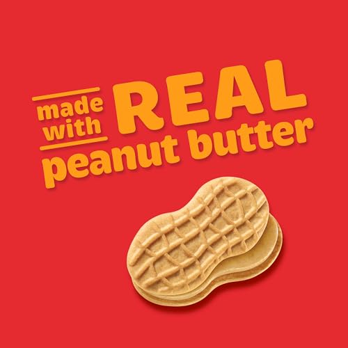 Nutter Butter Peanut Butter Sandwich Cookies, 4 Boxes of 12 Packs (4 Cookies Per Pack)