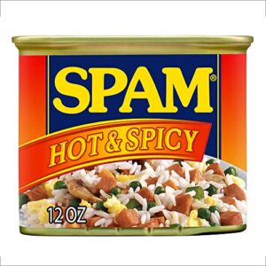 spam hot & spicy, 12 ounce can