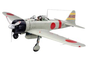 tamiya models mitsubishi a6m2b zero fighter model 21 (zeke) kit