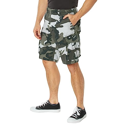 Rothco Vintage Paratrooper Shorts, City Camo, Large