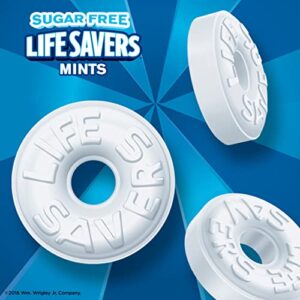 LIFE SAVERS Pep-O-Mint Breath Mints Hard Candy, 2.75 oz Bag (Pack of 12)