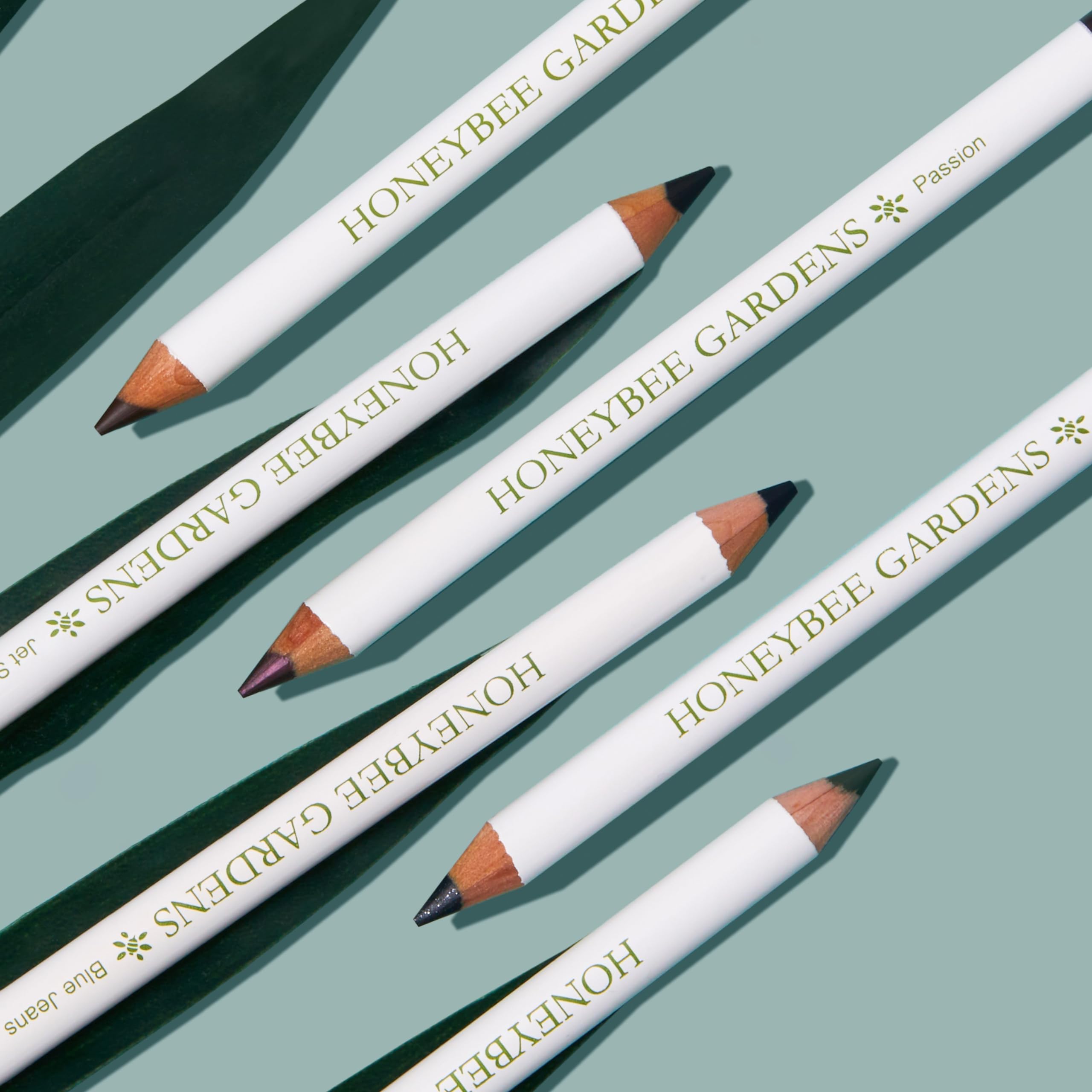 Honeybee Gardens Effortless Eye Liner Pencil in Jet Set Black, Rich Pigmentation, Smooth, Long-Wearing, Vegan, Gluten-Free