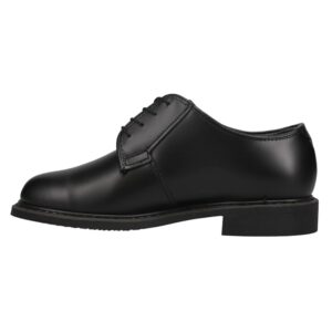 bates women's leather uniform oxford shoes black 10.5 w