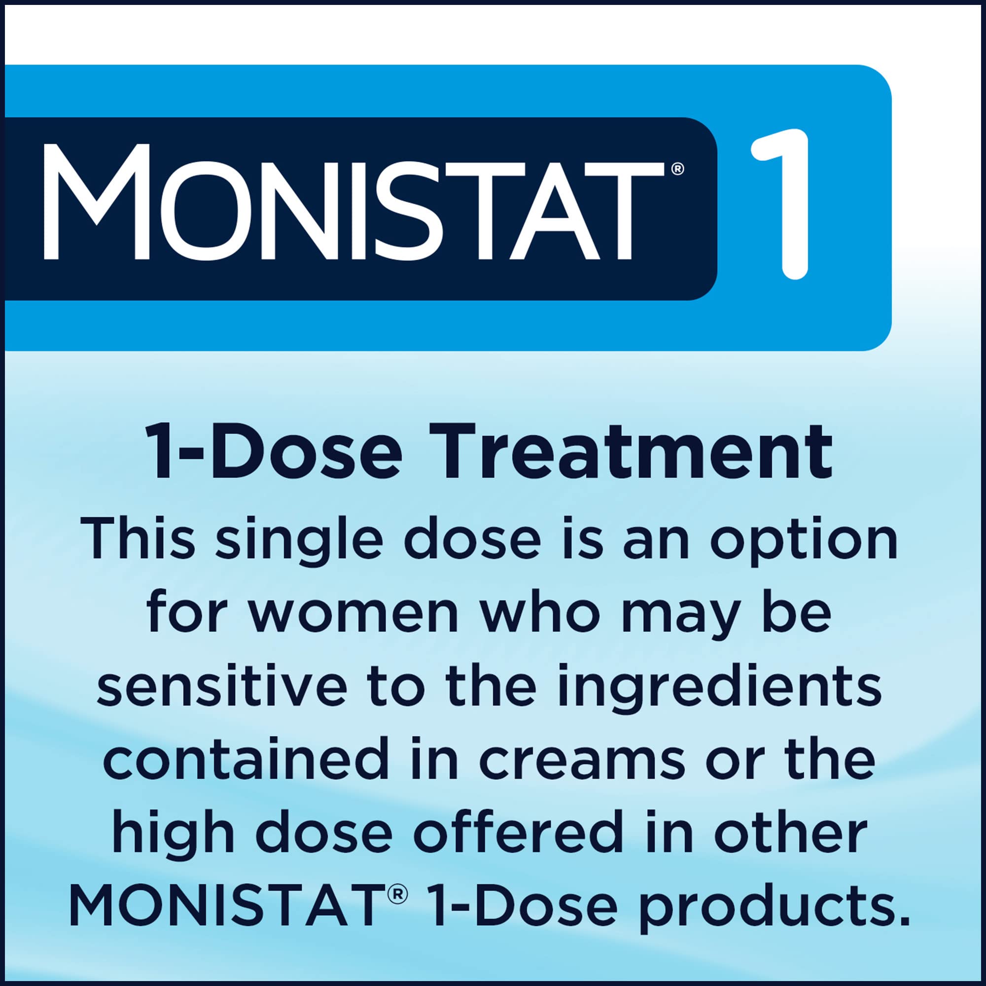 Monistat 1 Day Yeast Infection Treatment for Women, 1 Prefilled Tioconazole Ointment Applicator, 1 Pack
