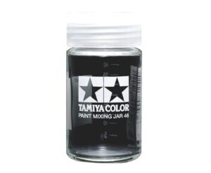 tamiya 81042 paint mixing jar 46cc w/measure