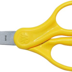 Westcott Right- & Left-Handed Scissors For Kids, 5’’ Pointed Safety Scissors, Assorted, 12 Pack (13141)