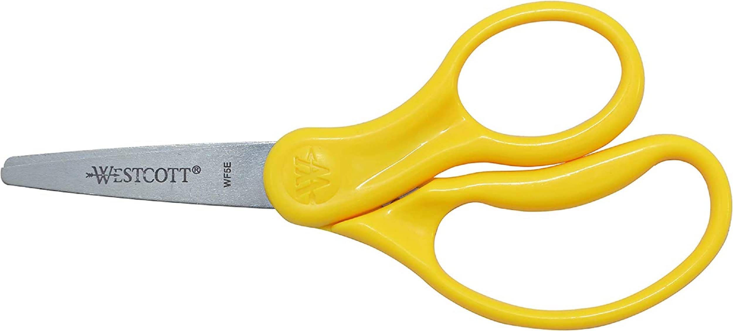 Westcott Right- & Left-Handed Scissors For Kids, 5’’ Pointed Safety Scissors, Assorted, 12 Pack (13141)