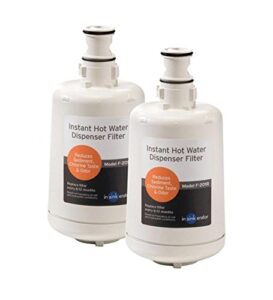 insinkerator f-201r replacment water filter cartridges, 2 count (pack of 1), white, 2 pack