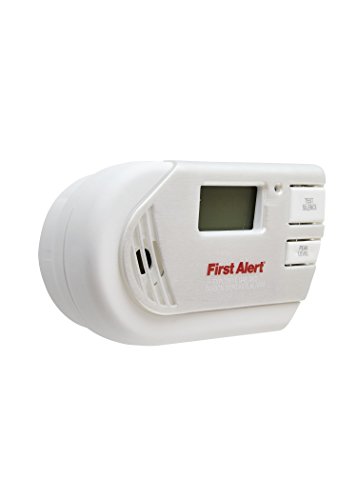 FIRST ALERT Combination Explosive Gas and Carbon Monoxide Alarm with Backlit Digital Display, GCO1CN