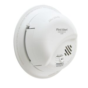 FIRST ALERT BRK CO5120BN Hardwired Carbon Monoxide (CO) Detector with Battery Backup , White