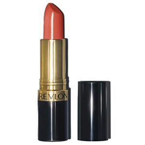 revlon super lustrous lipstick, creme, kiss me coral, 0.15 ounce