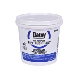 oatey 30600 lubricant, for rubber gaskets, 32-ounce, 32 oz, amber, 32 ounce