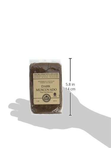 India Tree Dark Muscovado Sugar, 1 Pound