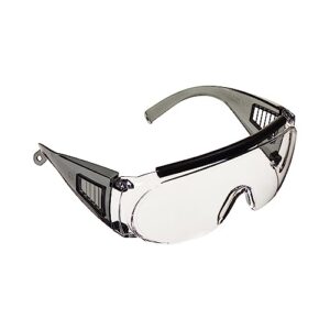 allen company safety glasses - ballistic eye protection for men and women - shooting accessories that work with prescription glasses - ansi z87.1 impact resistance - clear