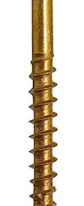 GRK 772691120755 Fasteners-12075 CAB8134HP Cabinet HandyPak 8 by 1-3/4-Inch, 100 Screws per Package-772691120755, 1.75 inches, Gold