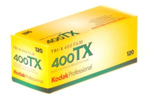 kodak tri-x 400tx professional iso 400, 120mm, black and white film