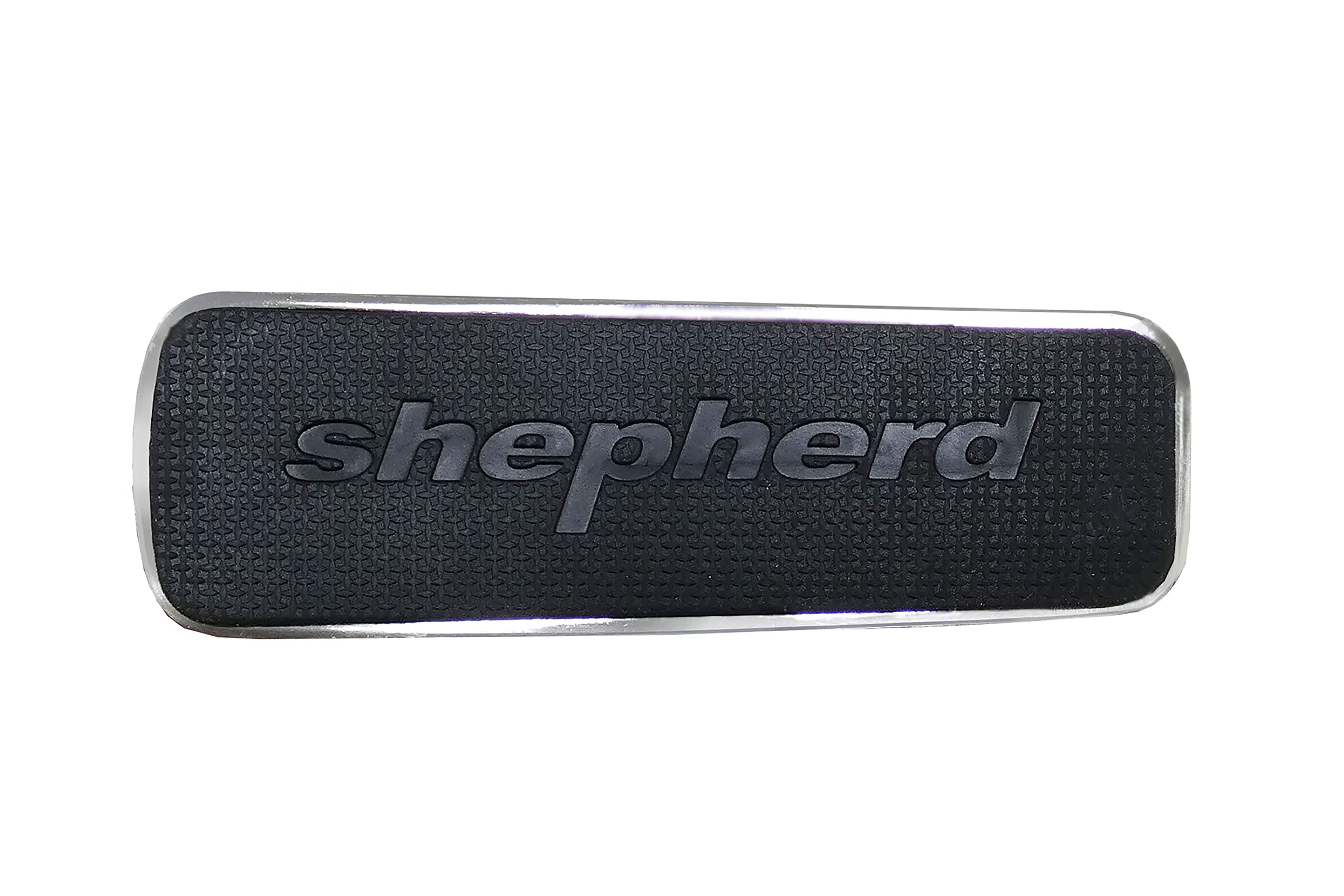 Shepherd Hardware 3314 Designer Satin Nickel Door Wedge with Non-Skid Rubber Base Grip